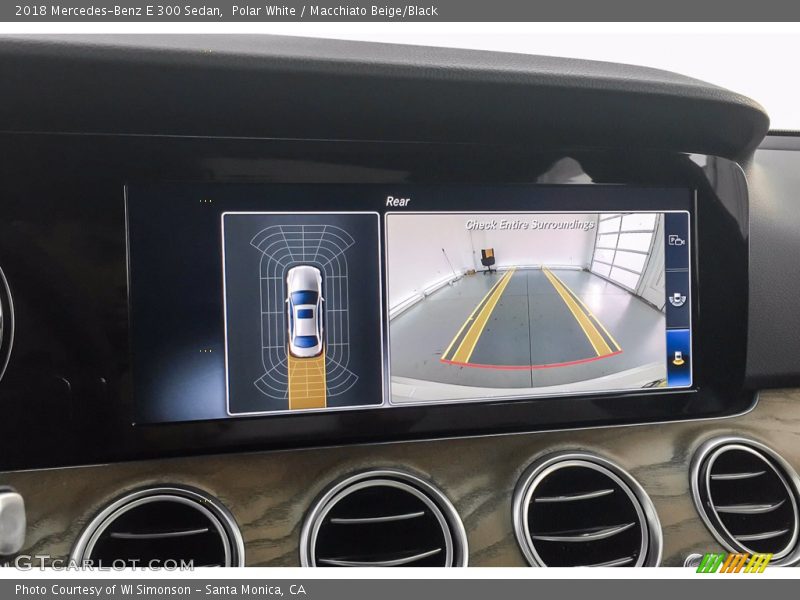 Polar White / Macchiato Beige/Black 2018 Mercedes-Benz E 300 Sedan