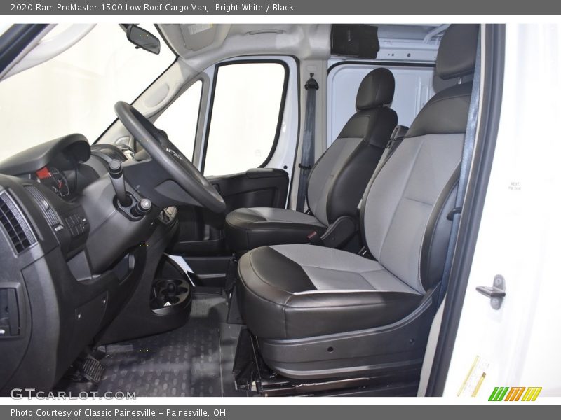 Bright White / Black 2020 Ram ProMaster 1500 Low Roof Cargo Van