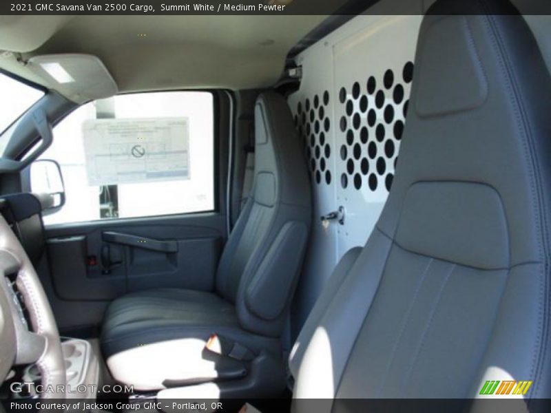 Summit White / Medium Pewter 2021 GMC Savana Van 2500 Cargo