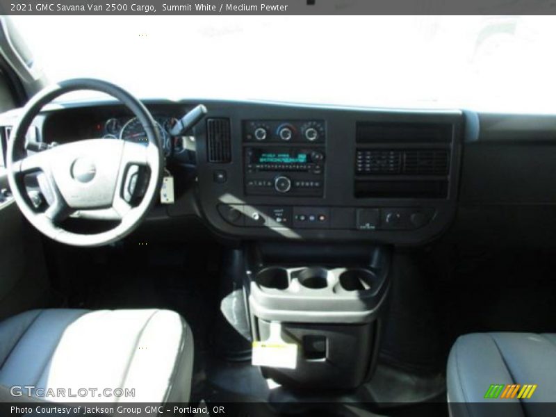 Summit White / Medium Pewter 2021 GMC Savana Van 2500 Cargo