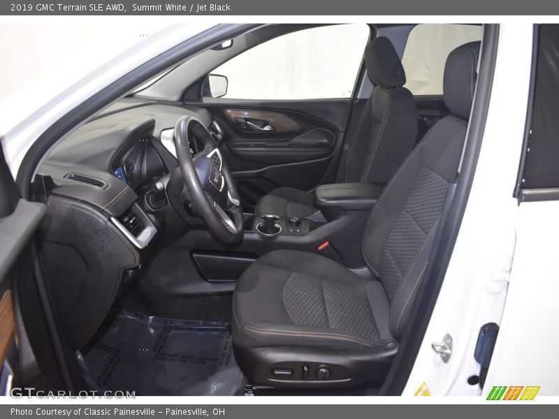 Summit White / Jet Black 2019 GMC Terrain SLE AWD