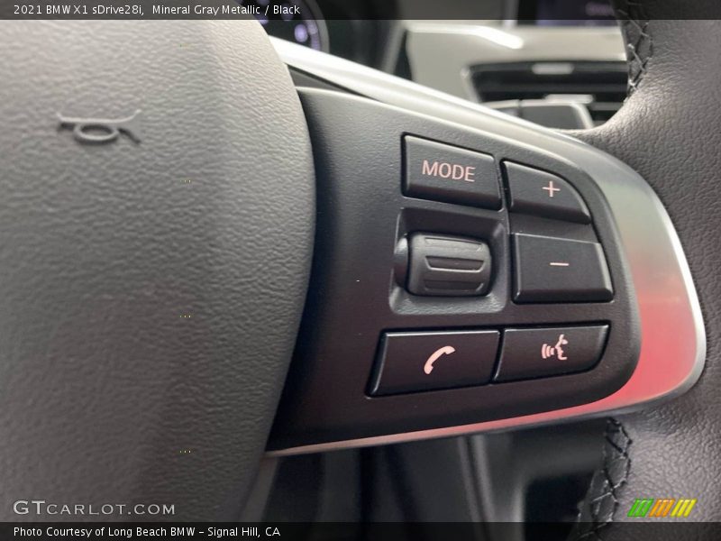 Mineral Gray Metallic / Black 2021 BMW X1 sDrive28i