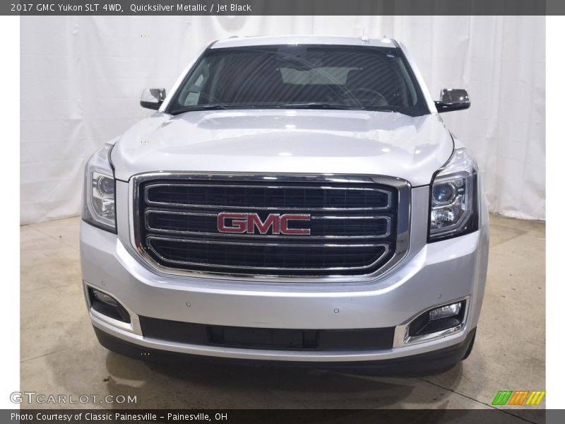 Quicksilver Metallic / Jet Black 2017 GMC Yukon SLT 4WD