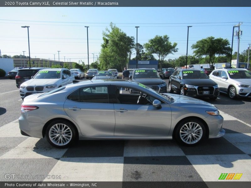 Celestial Silver Metallic / Macadamia 2020 Toyota Camry XLE