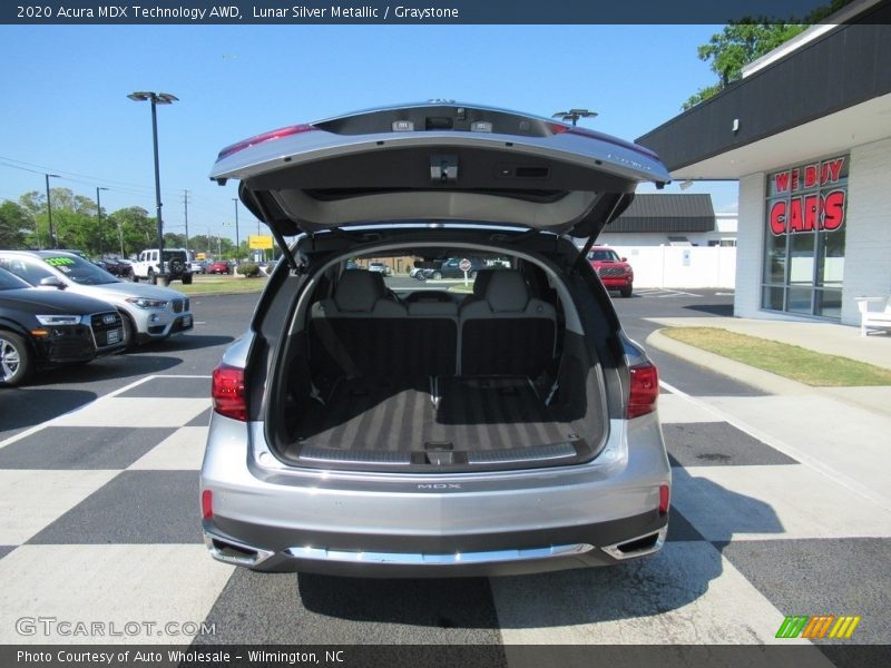 Lunar Silver Metallic / Graystone 2020 Acura MDX Technology AWD