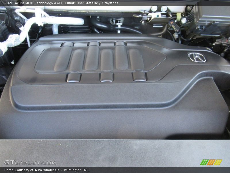 Lunar Silver Metallic / Graystone 2020 Acura MDX Technology AWD