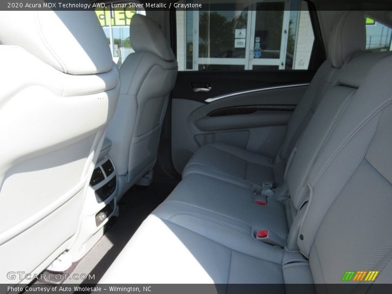 Lunar Silver Metallic / Graystone 2020 Acura MDX Technology AWD