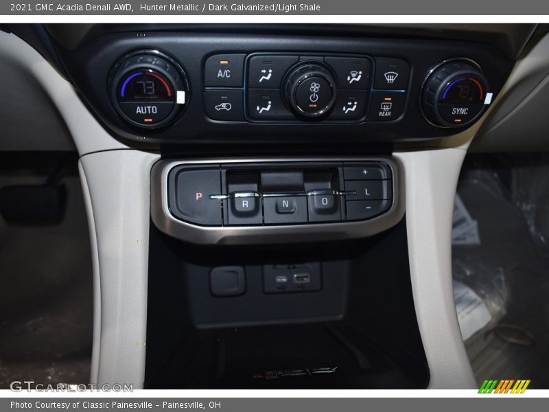 Hunter Metallic / Dark Galvanized/Light Shale 2021 GMC Acadia Denali AWD