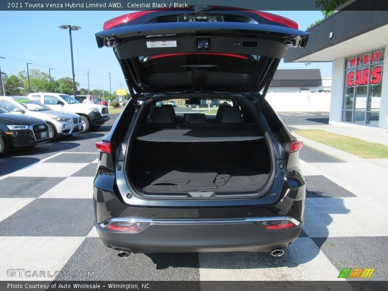 Celestial Black / Black 2021 Toyota Venza Hybrid Limited AWD
