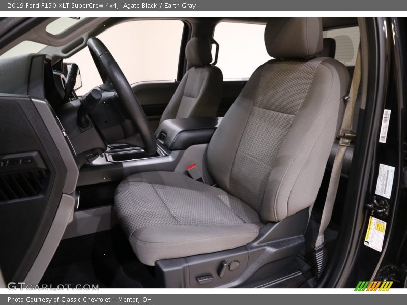 Agate Black / Earth Gray 2019 Ford F150 XLT SuperCrew 4x4