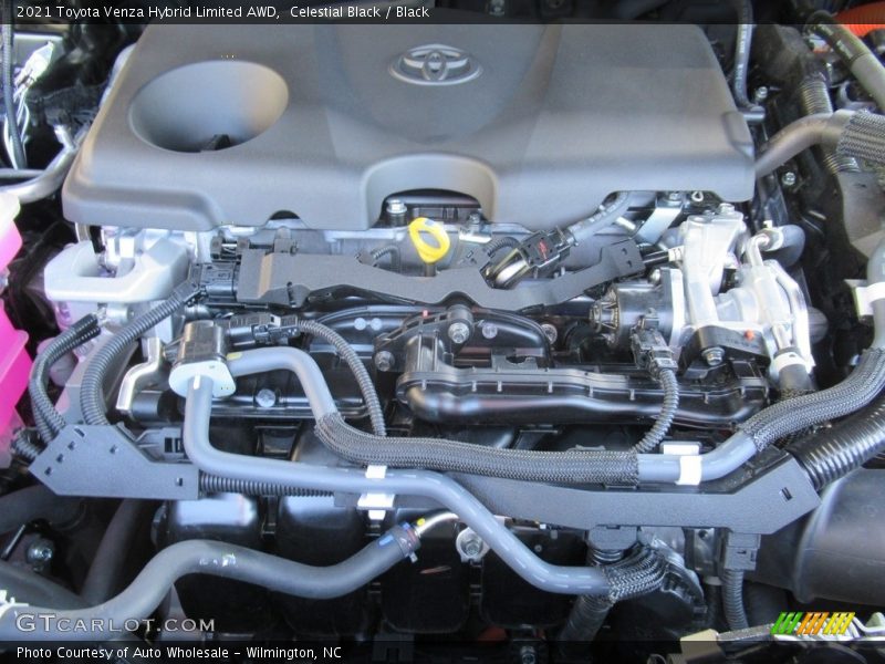 Celestial Black / Black 2021 Toyota Venza Hybrid Limited AWD