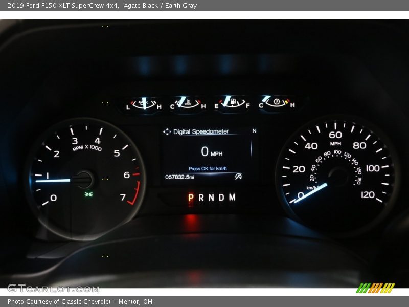 Agate Black / Earth Gray 2019 Ford F150 XLT SuperCrew 4x4