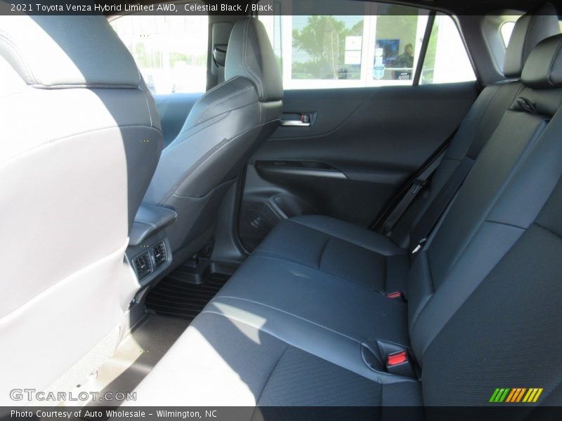 Celestial Black / Black 2021 Toyota Venza Hybrid Limited AWD