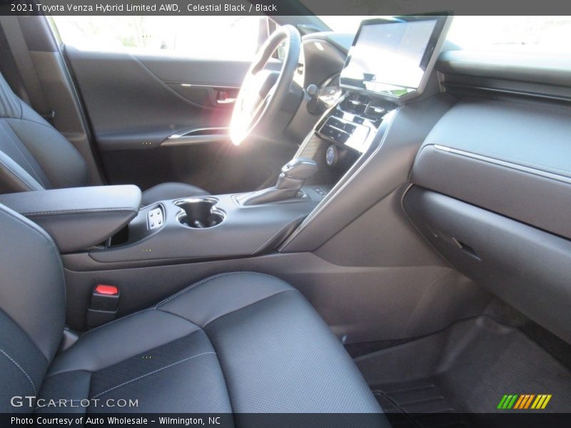 Celestial Black / Black 2021 Toyota Venza Hybrid Limited AWD