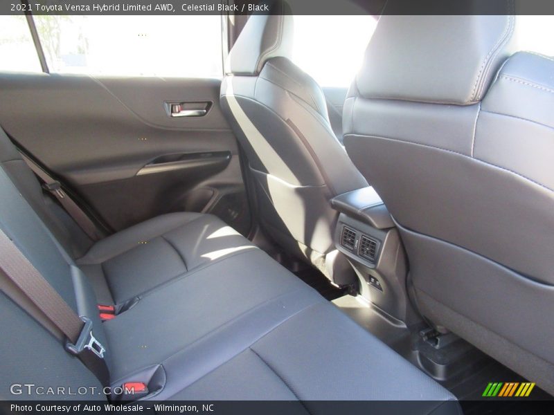 Celestial Black / Black 2021 Toyota Venza Hybrid Limited AWD
