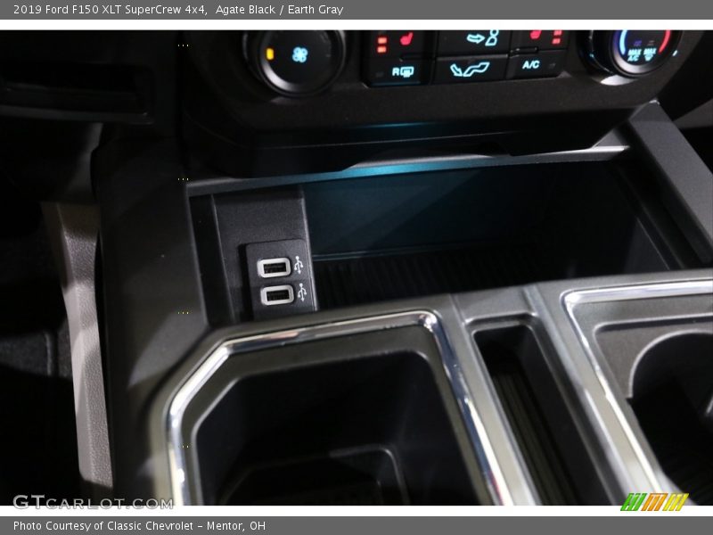 Agate Black / Earth Gray 2019 Ford F150 XLT SuperCrew 4x4