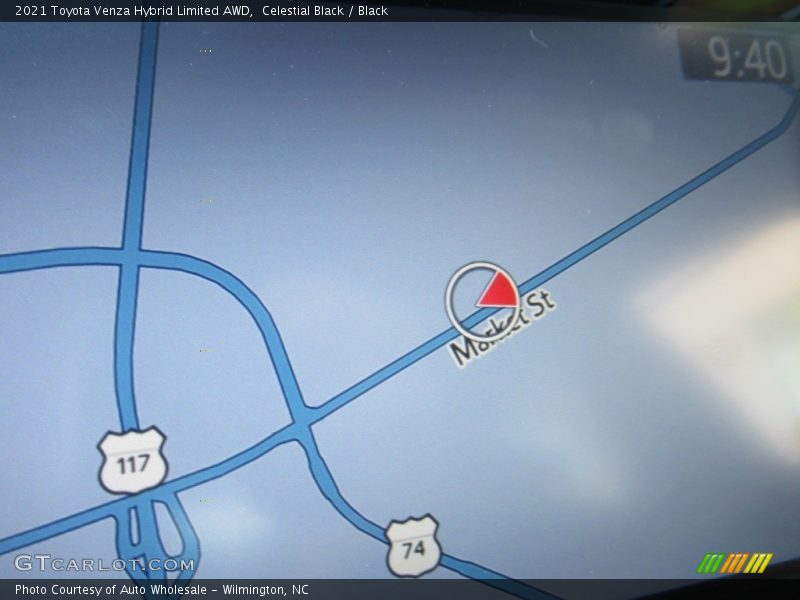 Celestial Black / Black 2021 Toyota Venza Hybrid Limited AWD