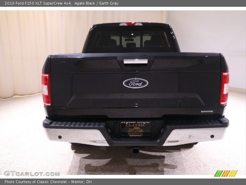Agate Black / Earth Gray 2019 Ford F150 XLT SuperCrew 4x4