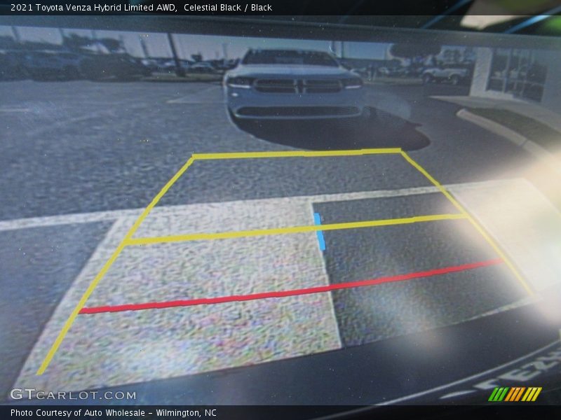 Celestial Black / Black 2021 Toyota Venza Hybrid Limited AWD
