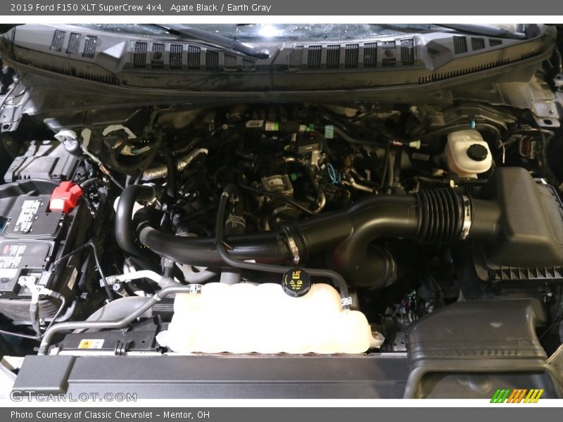 Agate Black / Earth Gray 2019 Ford F150 XLT SuperCrew 4x4