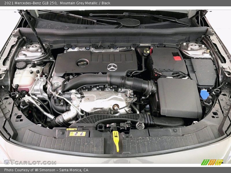 Mountain Grey Metallic / Black 2021 Mercedes-Benz GLB 250