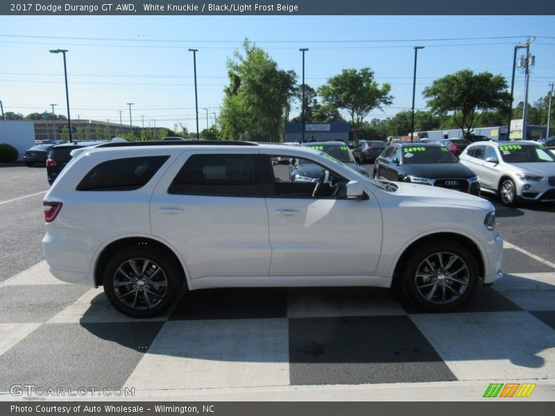 White Knuckle / Black/Light Frost Beige 2017 Dodge Durango GT AWD
