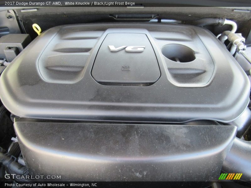 White Knuckle / Black/Light Frost Beige 2017 Dodge Durango GT AWD