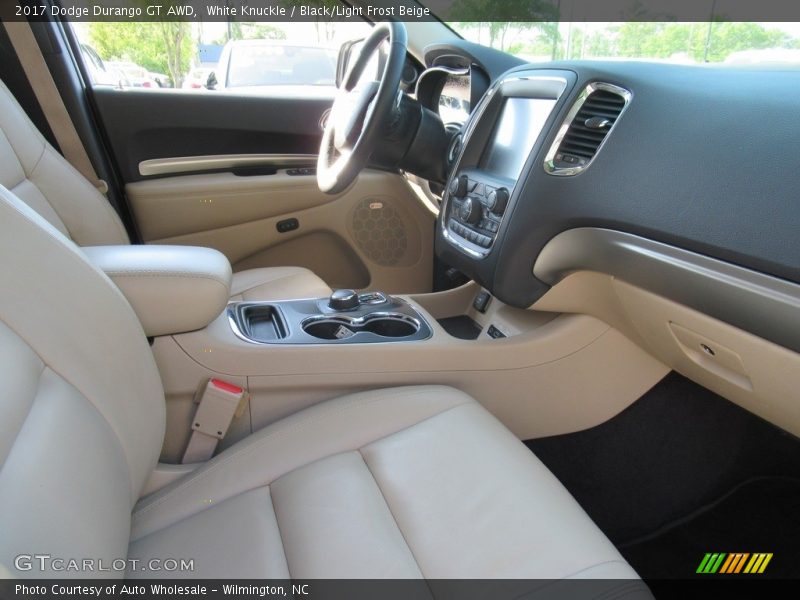 White Knuckle / Black/Light Frost Beige 2017 Dodge Durango GT AWD