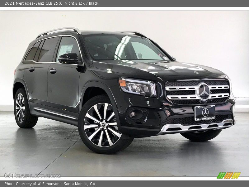 Night Black / Black 2021 Mercedes-Benz GLB 250