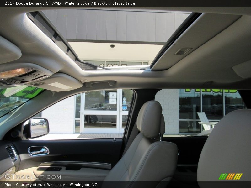 White Knuckle / Black/Light Frost Beige 2017 Dodge Durango GT AWD