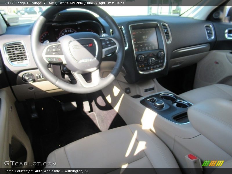 White Knuckle / Black/Light Frost Beige 2017 Dodge Durango GT AWD