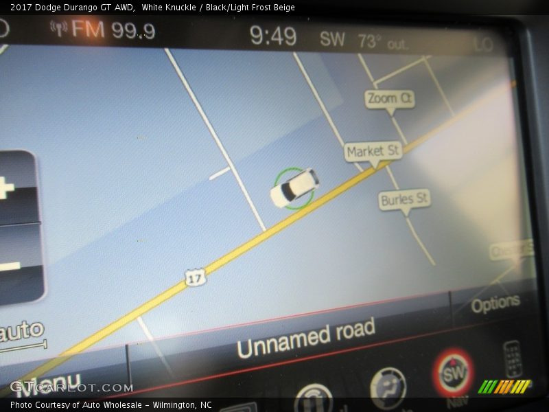 White Knuckle / Black/Light Frost Beige 2017 Dodge Durango GT AWD