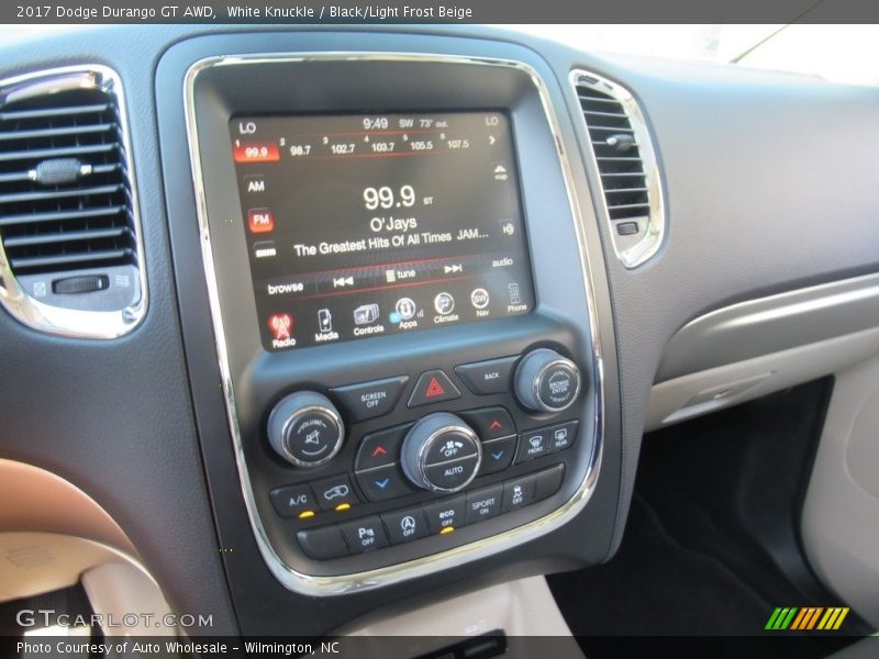 White Knuckle / Black/Light Frost Beige 2017 Dodge Durango GT AWD