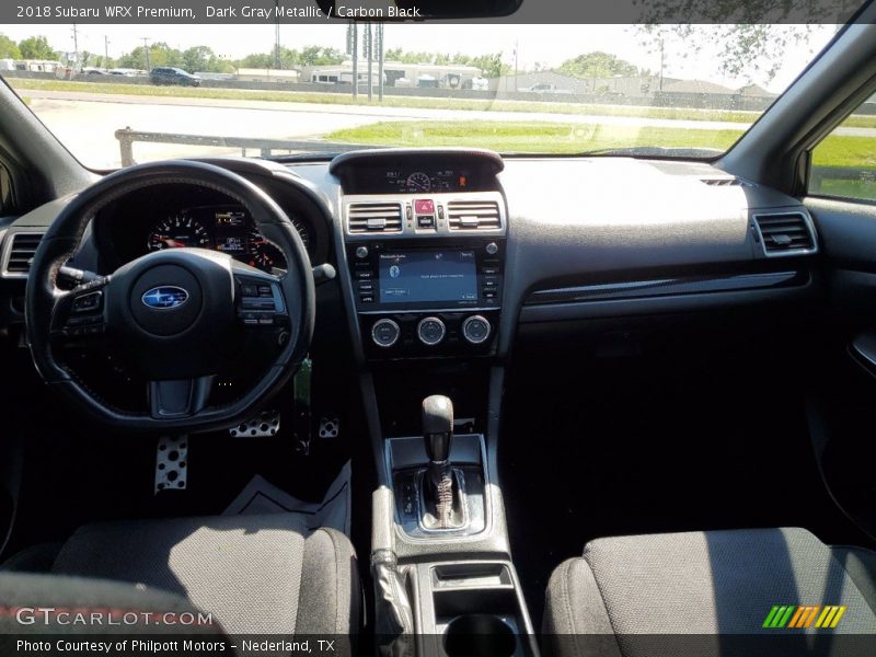 Dark Gray Metallic / Carbon Black 2018 Subaru WRX Premium