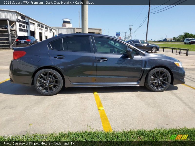 Dark Gray Metallic / Carbon Black 2018 Subaru WRX Premium