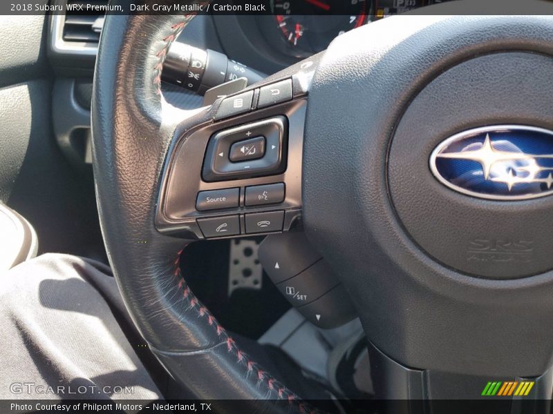 Dark Gray Metallic / Carbon Black 2018 Subaru WRX Premium