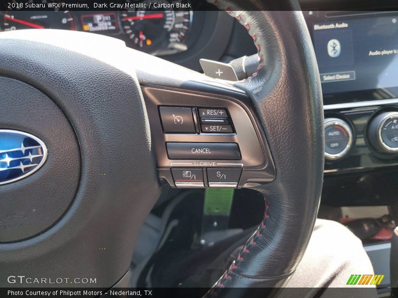 Dark Gray Metallic / Carbon Black 2018 Subaru WRX Premium