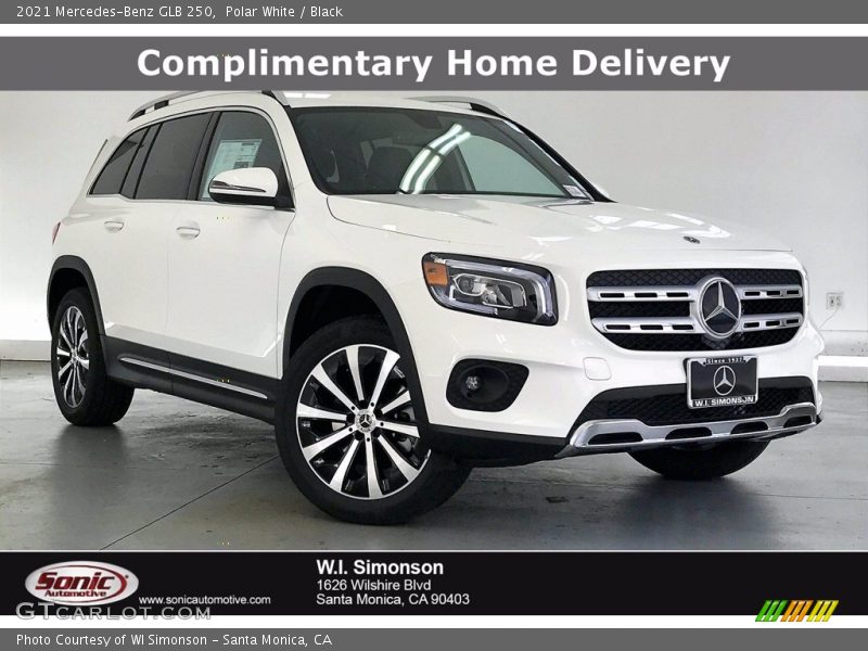Polar White / Black 2021 Mercedes-Benz GLB 250
