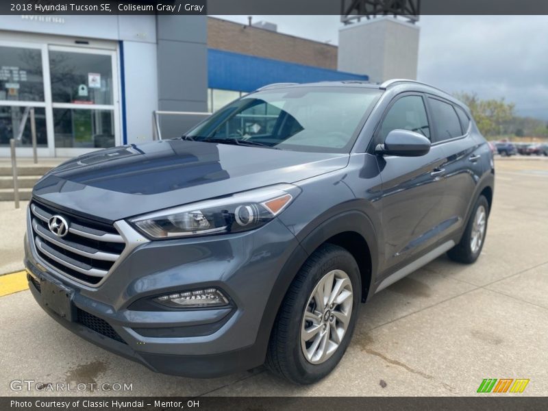 Coliseum Gray / Gray 2018 Hyundai Tucson SE