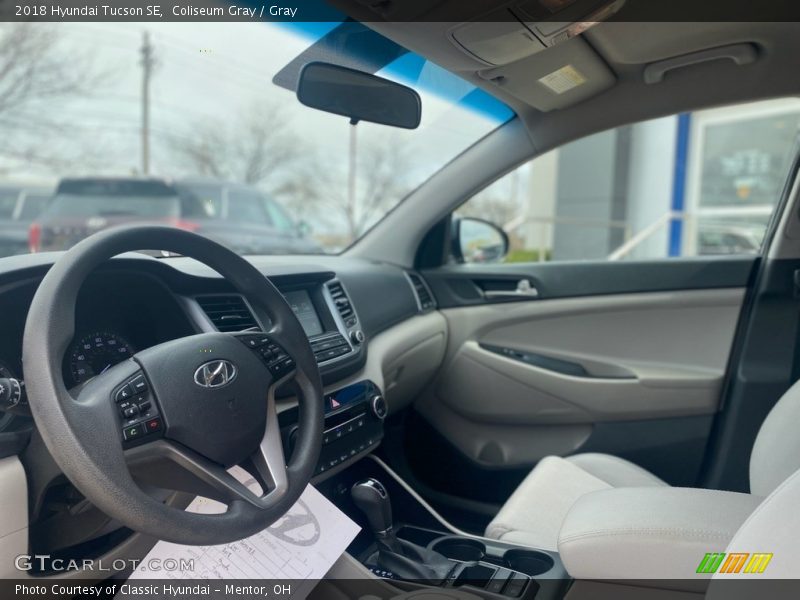 Coliseum Gray / Gray 2018 Hyundai Tucson SE