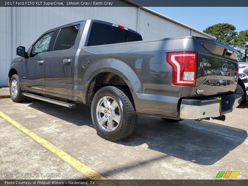 Lithium Gray / Earth Gray 2017 Ford F150 XLT SuperCrew