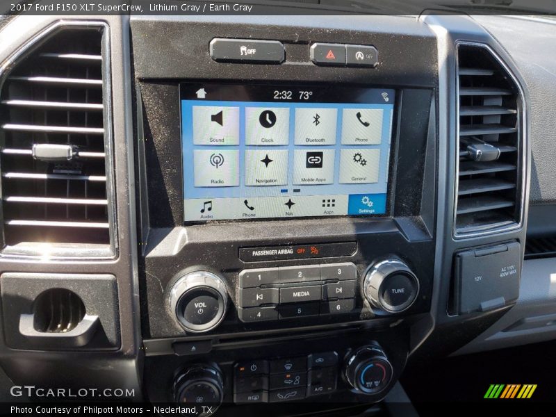 Lithium Gray / Earth Gray 2017 Ford F150 XLT SuperCrew