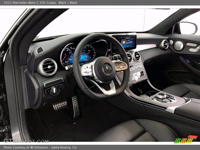 Black / Black 2021 Mercedes-Benz C 300 Coupe