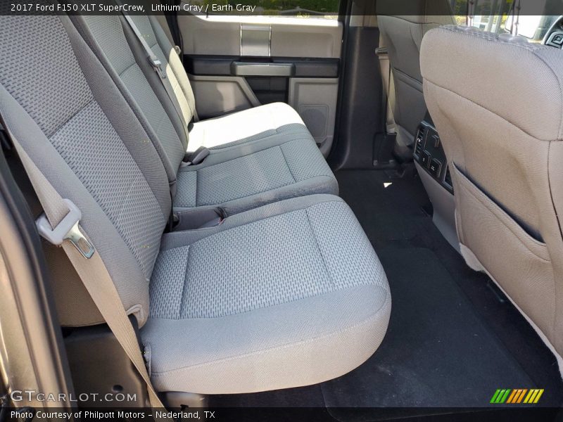 Lithium Gray / Earth Gray 2017 Ford F150 XLT SuperCrew