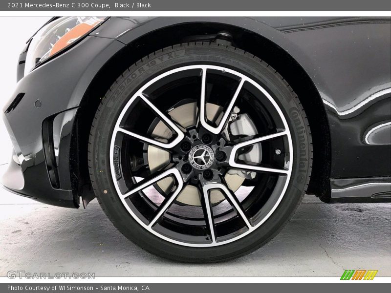 Black / Black 2021 Mercedes-Benz C 300 Coupe