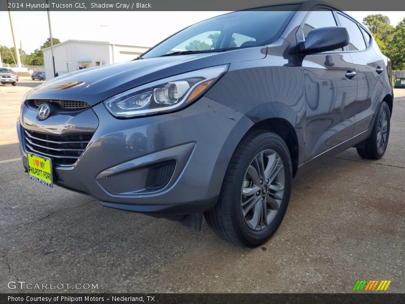 Shadow Gray / Black 2014 Hyundai Tucson GLS