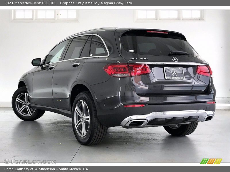 Graphite Gray Metallic / Magma Gray/Black 2021 Mercedes-Benz GLC 300