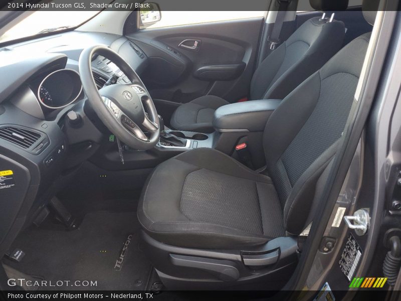 Shadow Gray / Black 2014 Hyundai Tucson GLS
