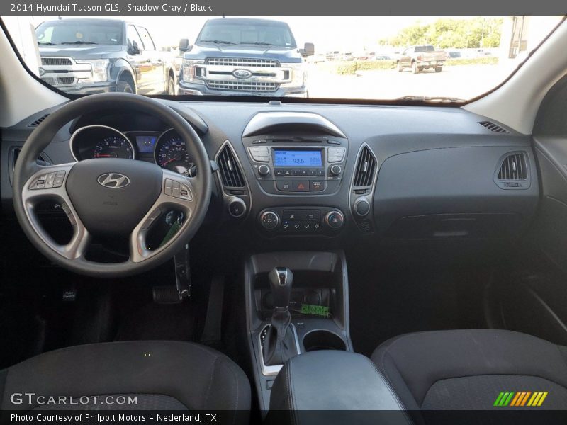 Shadow Gray / Black 2014 Hyundai Tucson GLS