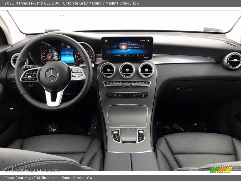 Graphite Gray Metallic / Magma Gray/Black 2021 Mercedes-Benz GLC 300